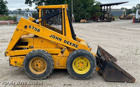 skid steer battery 675b|1977 John Deere 675B Skid Steer Loader 950CCA Road .